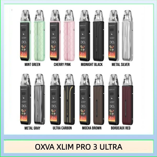 OXVA XLIM PRO 3 ULTRA 奧創小蠻牛觸屏螢幕電子煙主機空倉